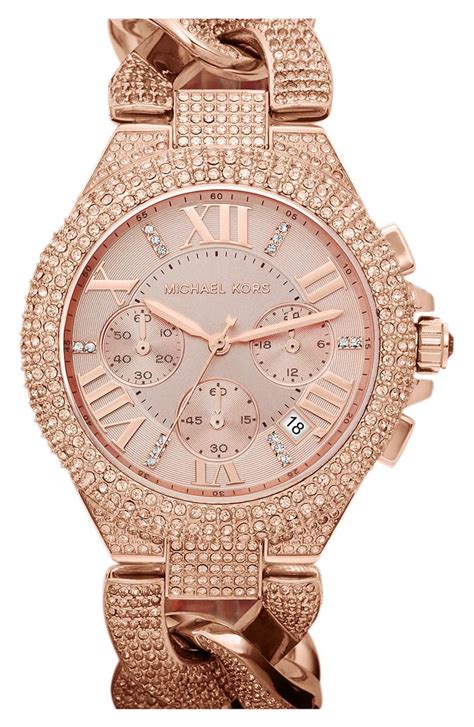 michael kors chain link watch